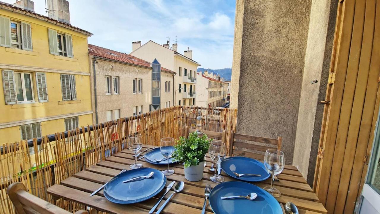 Maxbnb - T2 Balcon 50M2 - Climatise - Ouest - Toulon Bagian luar foto
